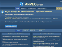 Tablet Screenshot of anveodirect.com